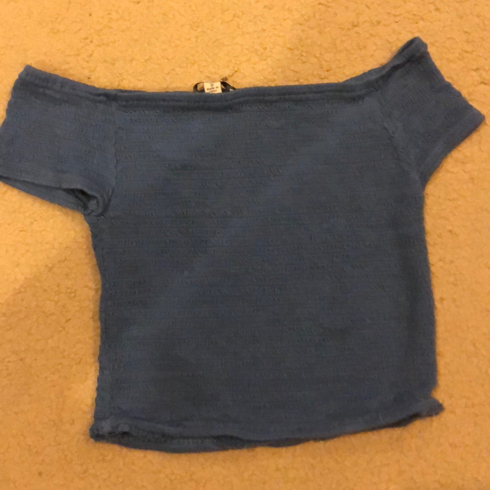 Off the Shoulder Crop Top